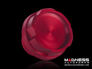 Dodge Dart Oil Cap - 1.4L Engine - SILA Concepts - Red Anodized Billet